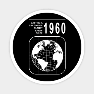 1960 birth year Magnet